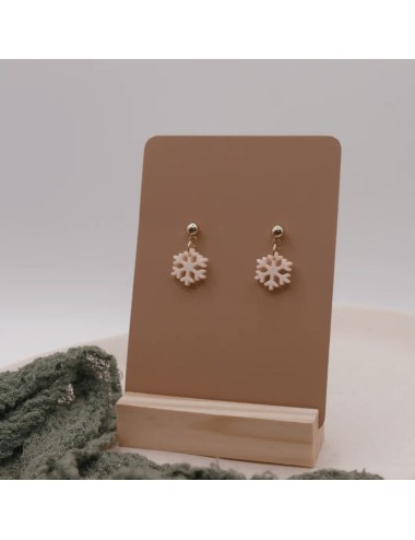 Boucles d'oreilles Snowflake