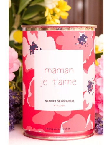 Kit à semer "Maman je t'aime"