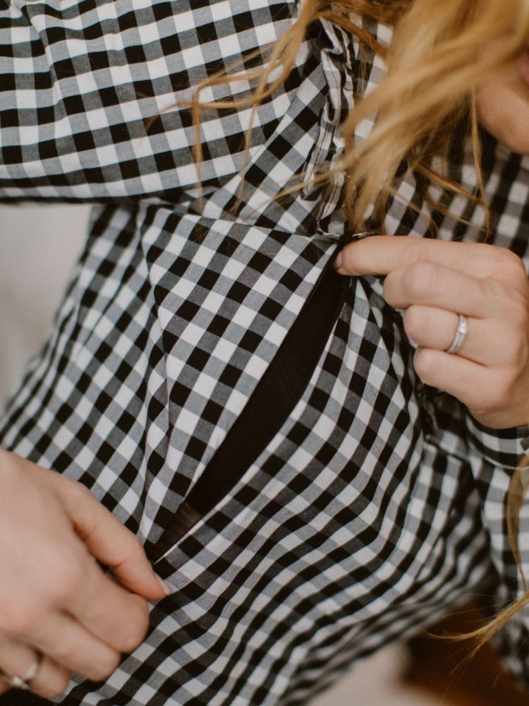 Blouse d'allaitement femme