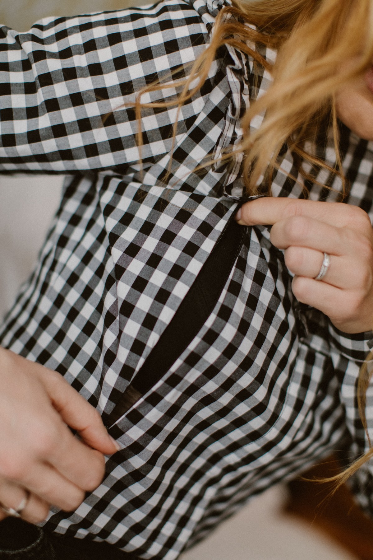 Blouse d'allaitement femme