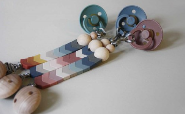 Attache-Sucette Bleu