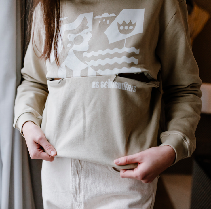 Sweat d'allaitement Les Seingulières