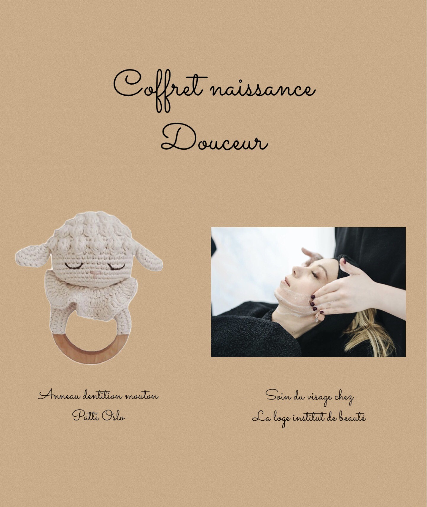 Coffret naissance "Douceur"