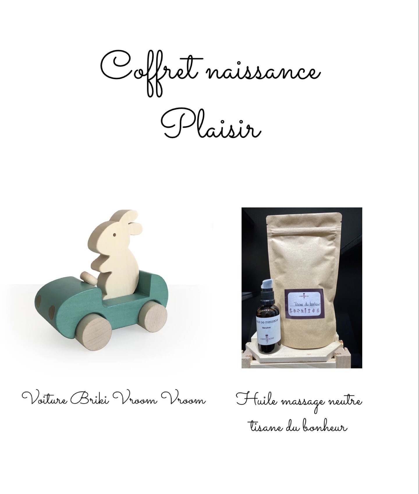 Coffret naissance "Plaisir"