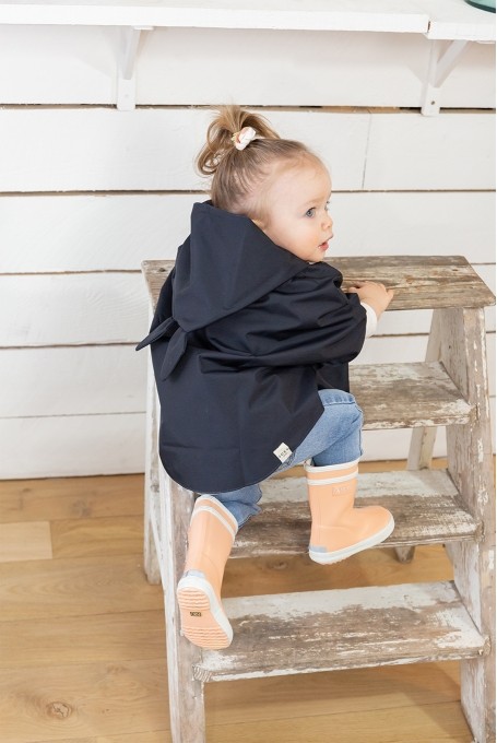 Cape pluie bleu Navy 3/6 ans