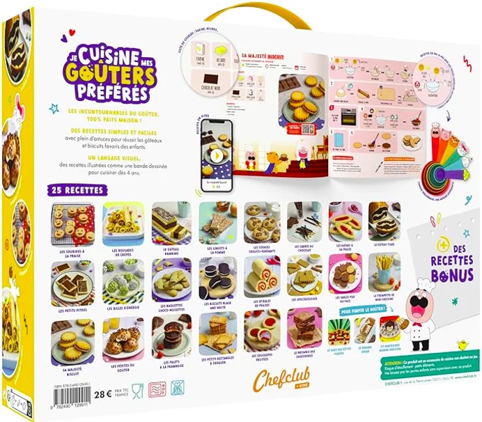 Je cuisines mes goûters préférés - Le coffret