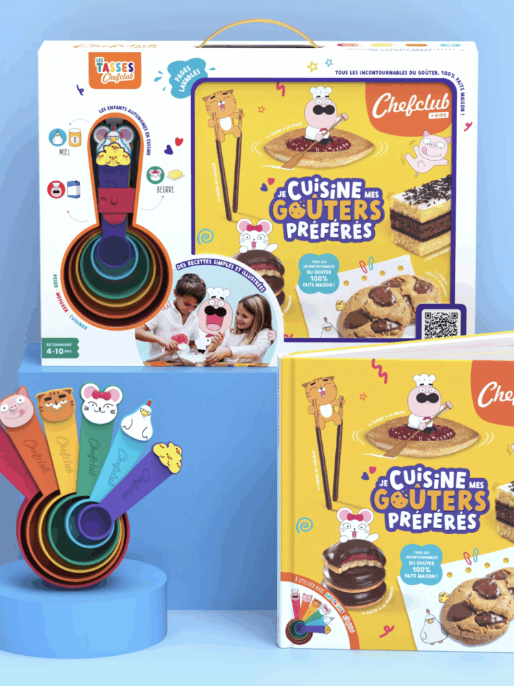 Je cuisines mes goûters préférés - Le coffret