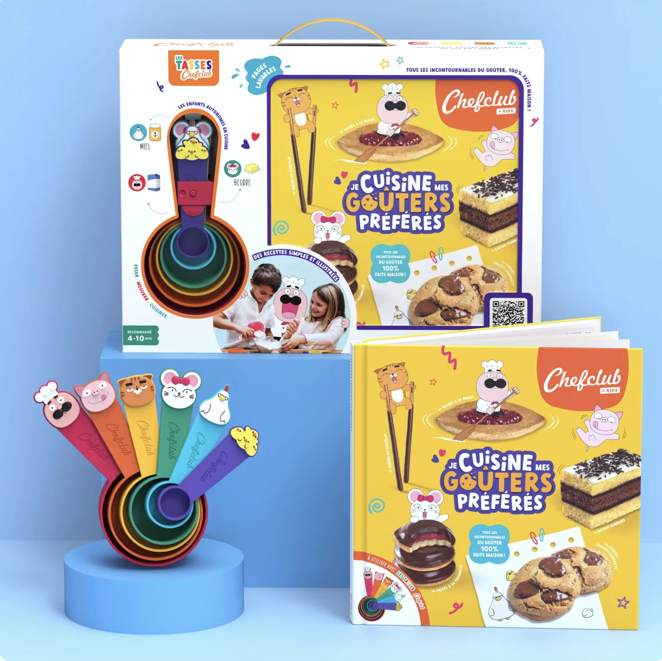 Je cuisines mes goûters préférés - Le coffret