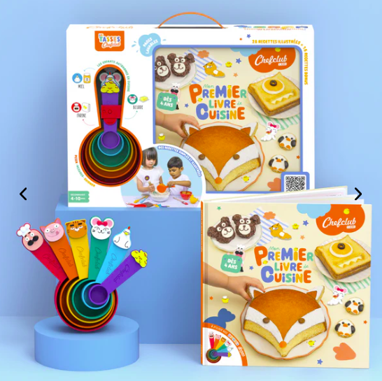 Coffret Chefclub-Mon premier livre de cuisine