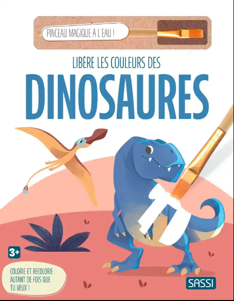 Libère les couleurs des dinosaures