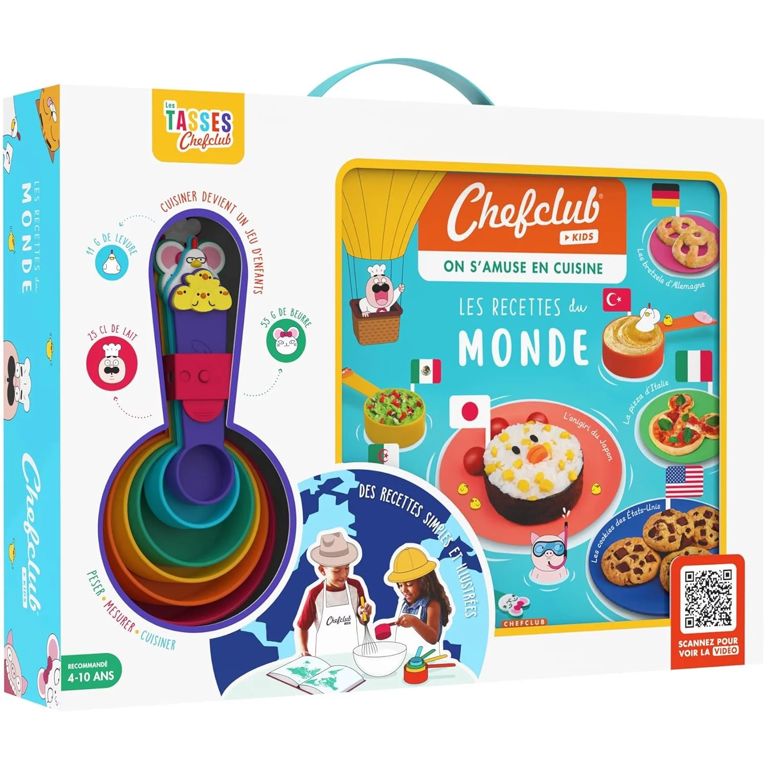 Les recettes du monde Coffret