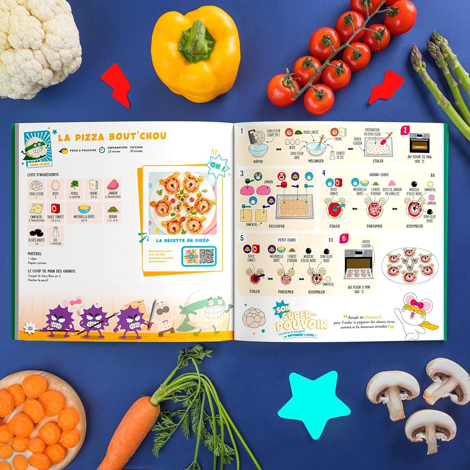 Les super légumes chefclub