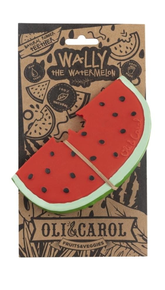 Hochet pastèque en caoutchouc