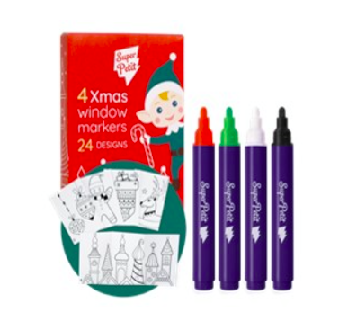 Marqueurs pour fenêtre de Noël