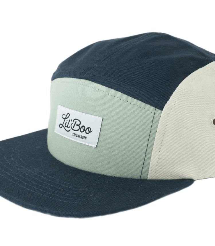 Casquette bleue/verte