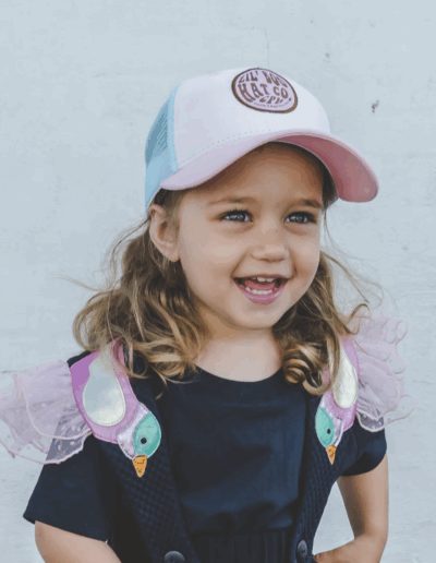 Casquette Trucker - Rose