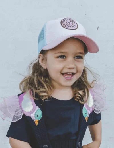Casquette Trucker - Rose