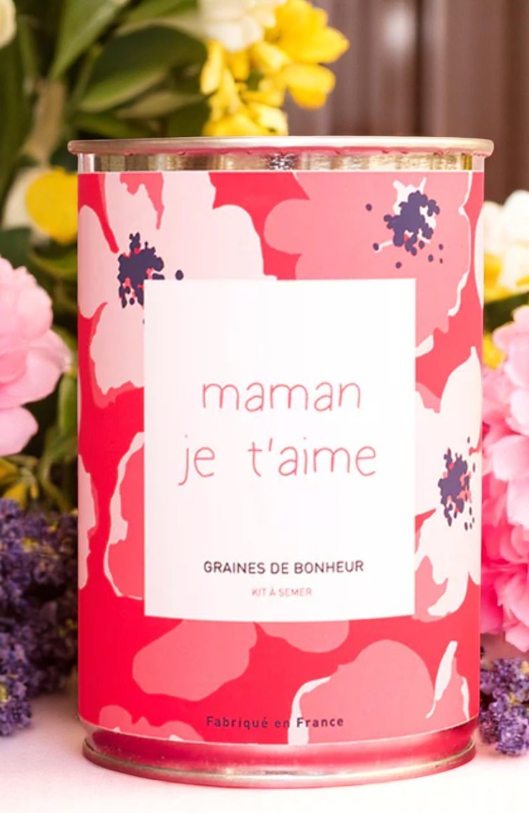 Kit à semer "Maman je t'aime"
