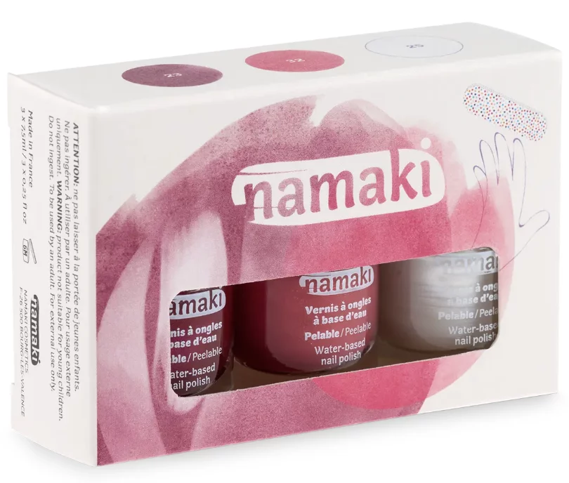 Coffret 3 vernis Sorbets fruités