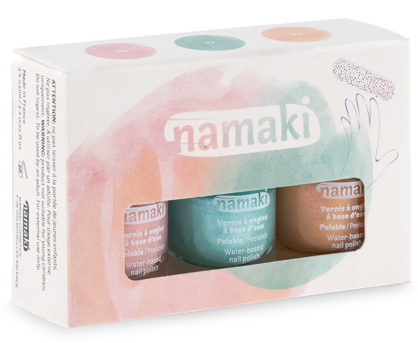 Coffret 3 vernis Délices d'été