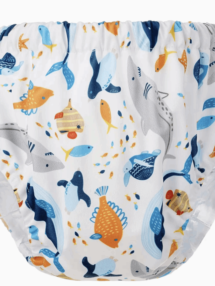 Culotte d'apprentissage animaux marins