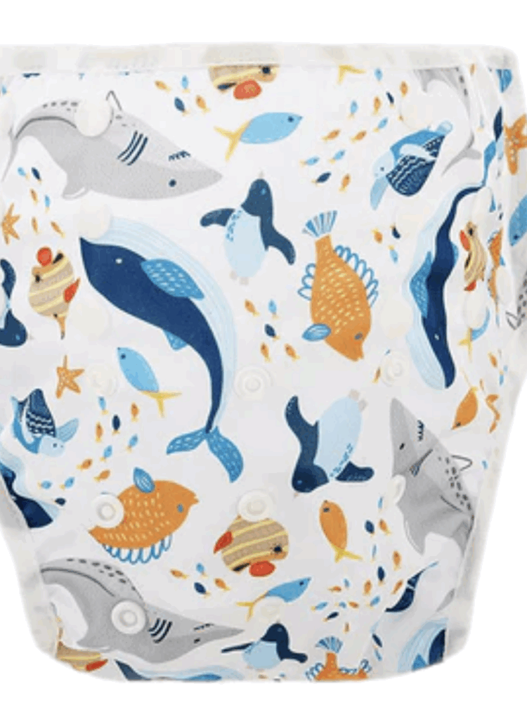 Couche de bain | Animaux marins