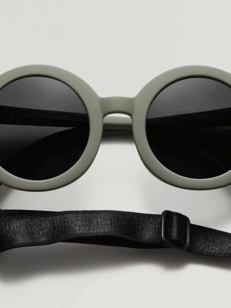 Lunettes de soleil vert kaki