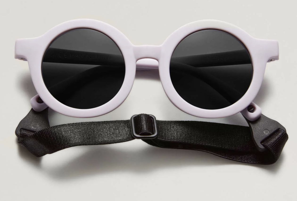 Lunette de soleil violet