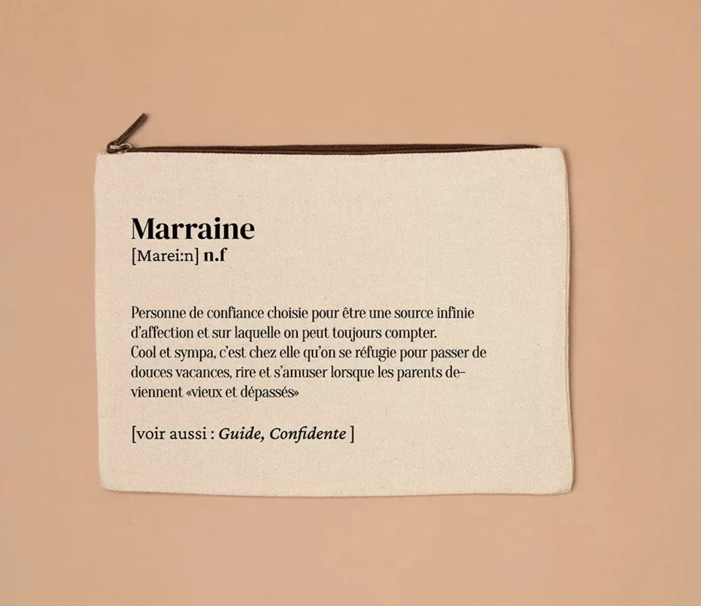 Grande trousse définition Marraine