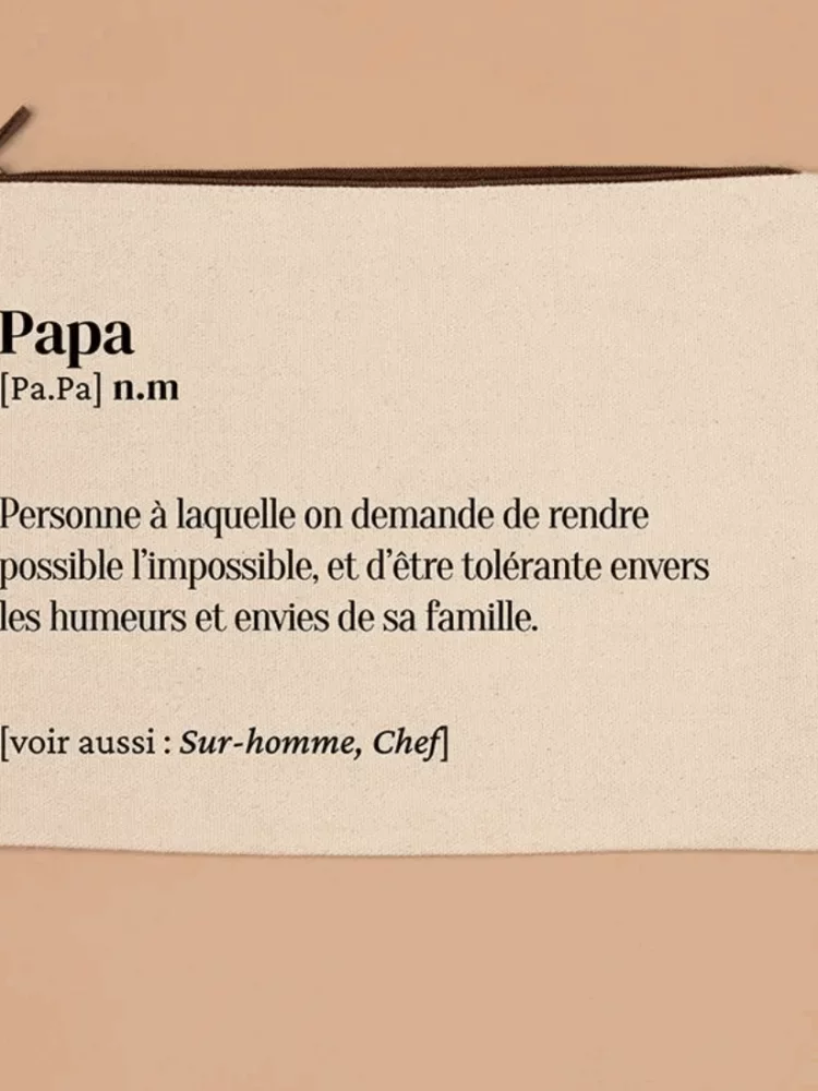 Grande trousse définition Papa