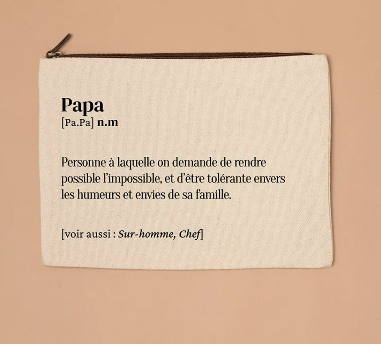 Grande trousse définition Papa