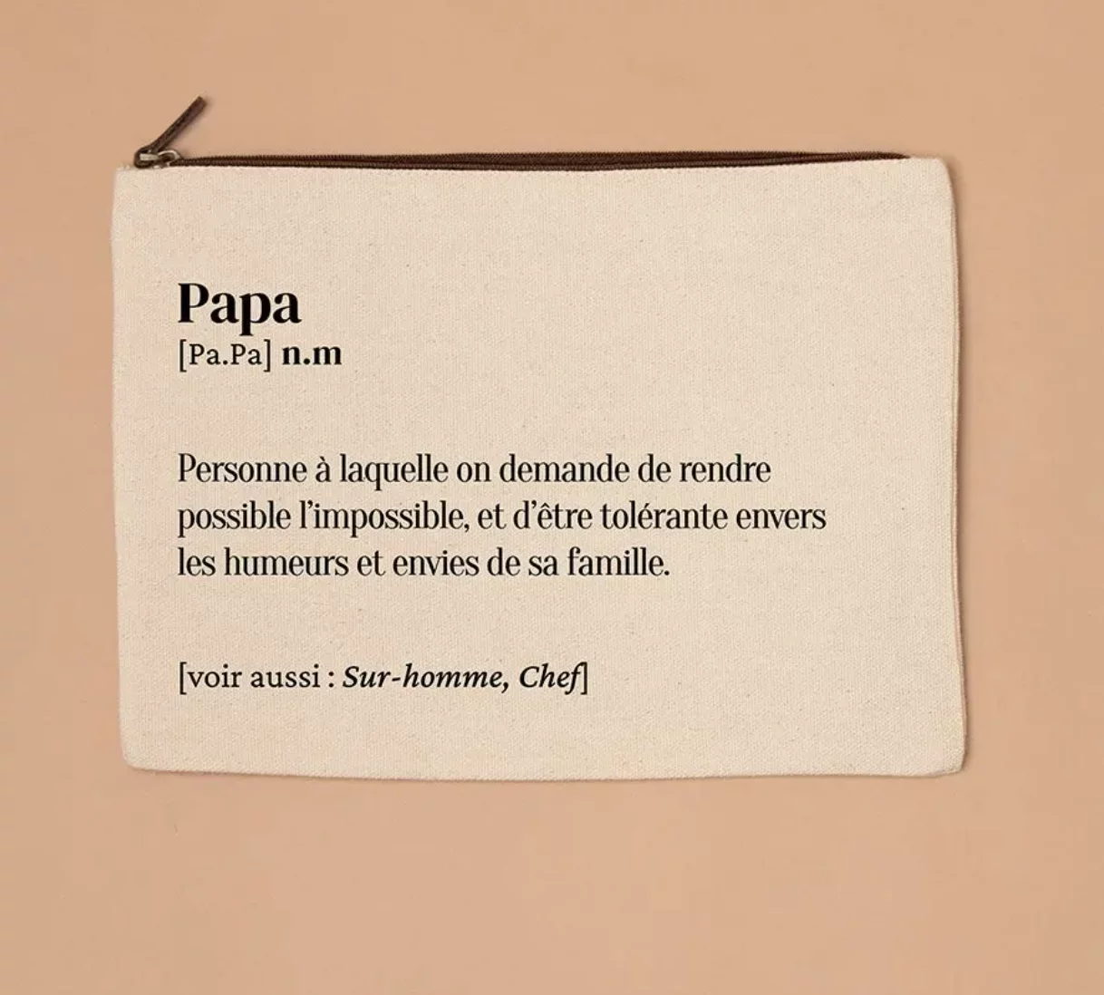 Grande trousse définition Papa