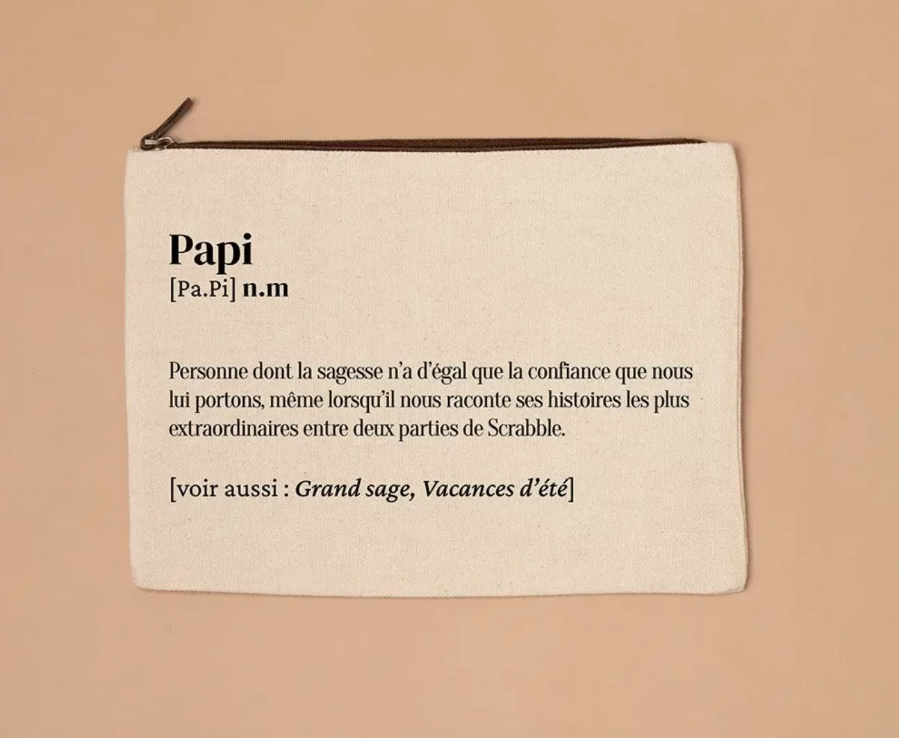 Grande trousse définition Papi
