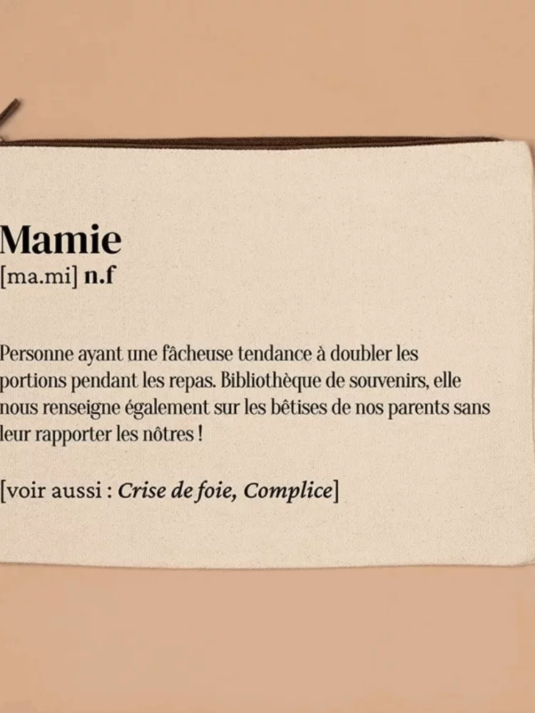Grande trousse définition Mamie