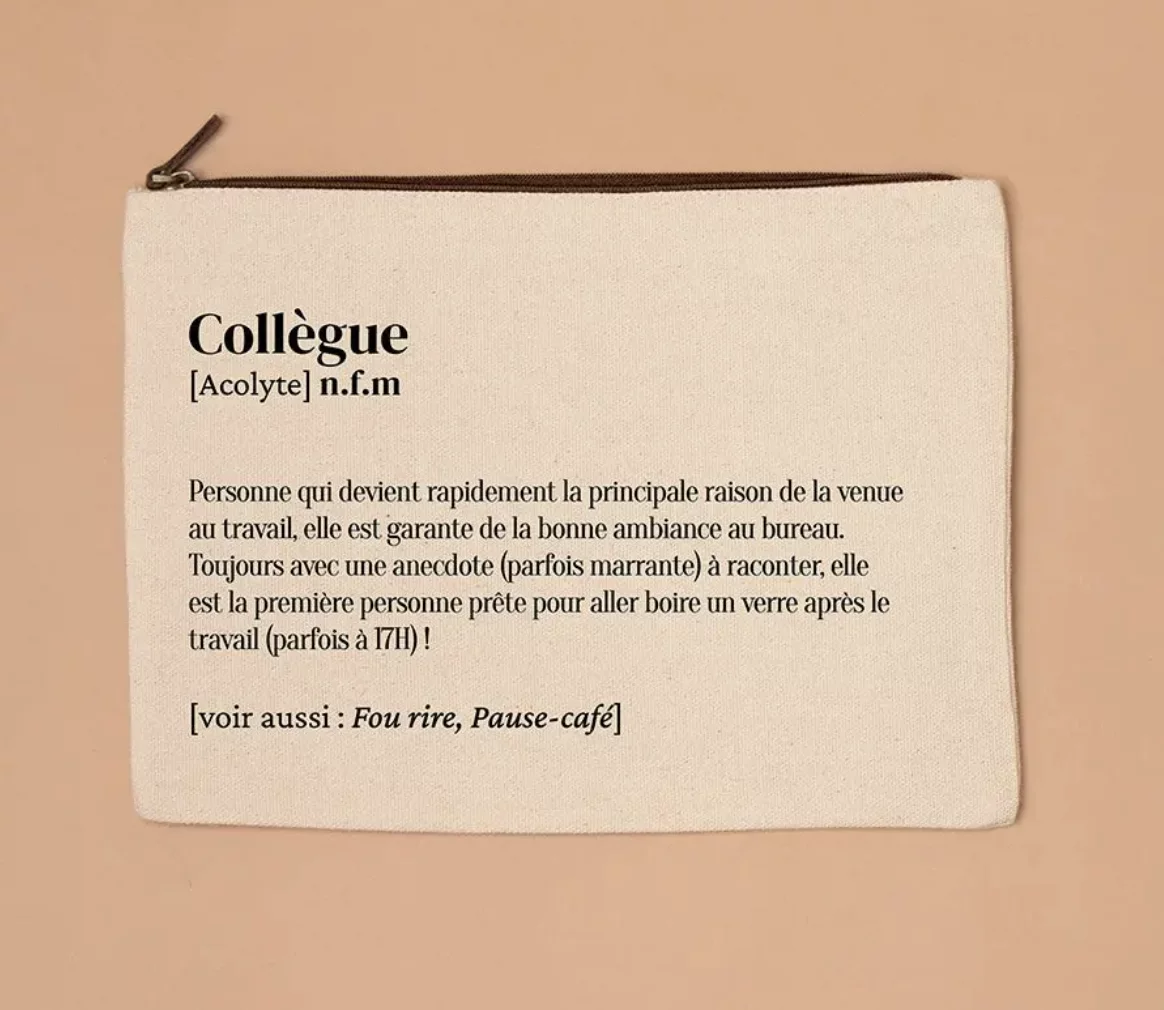 Grande trousse définition Collègue