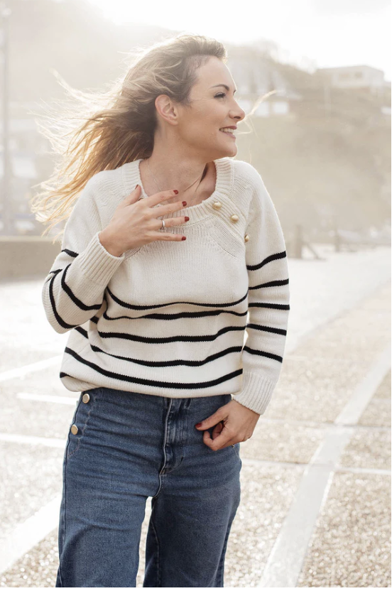 Pull d'allaitement Mèrinière