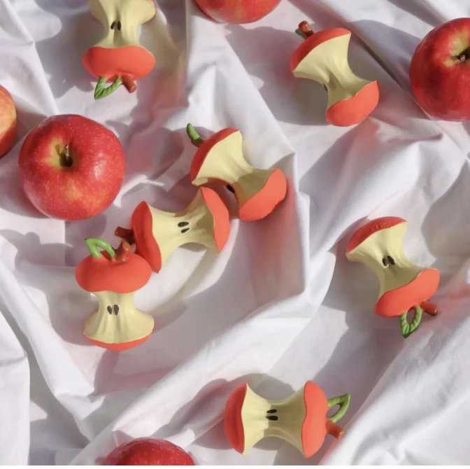 Anneau de dentition Pepa la pomme – Image 2
