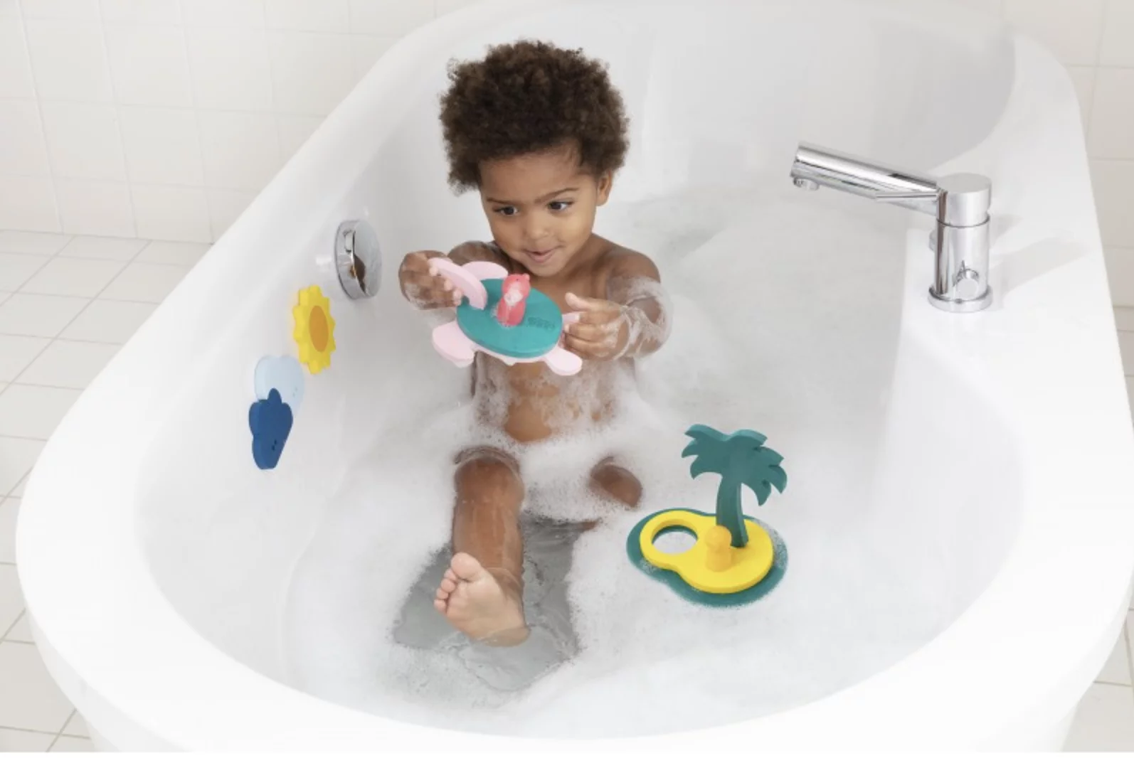 Puzzle de bain L'île au trésor – Image 2
