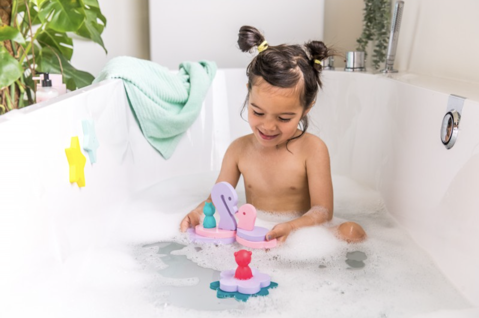 Puzzle de bain Fées étang – Image 2