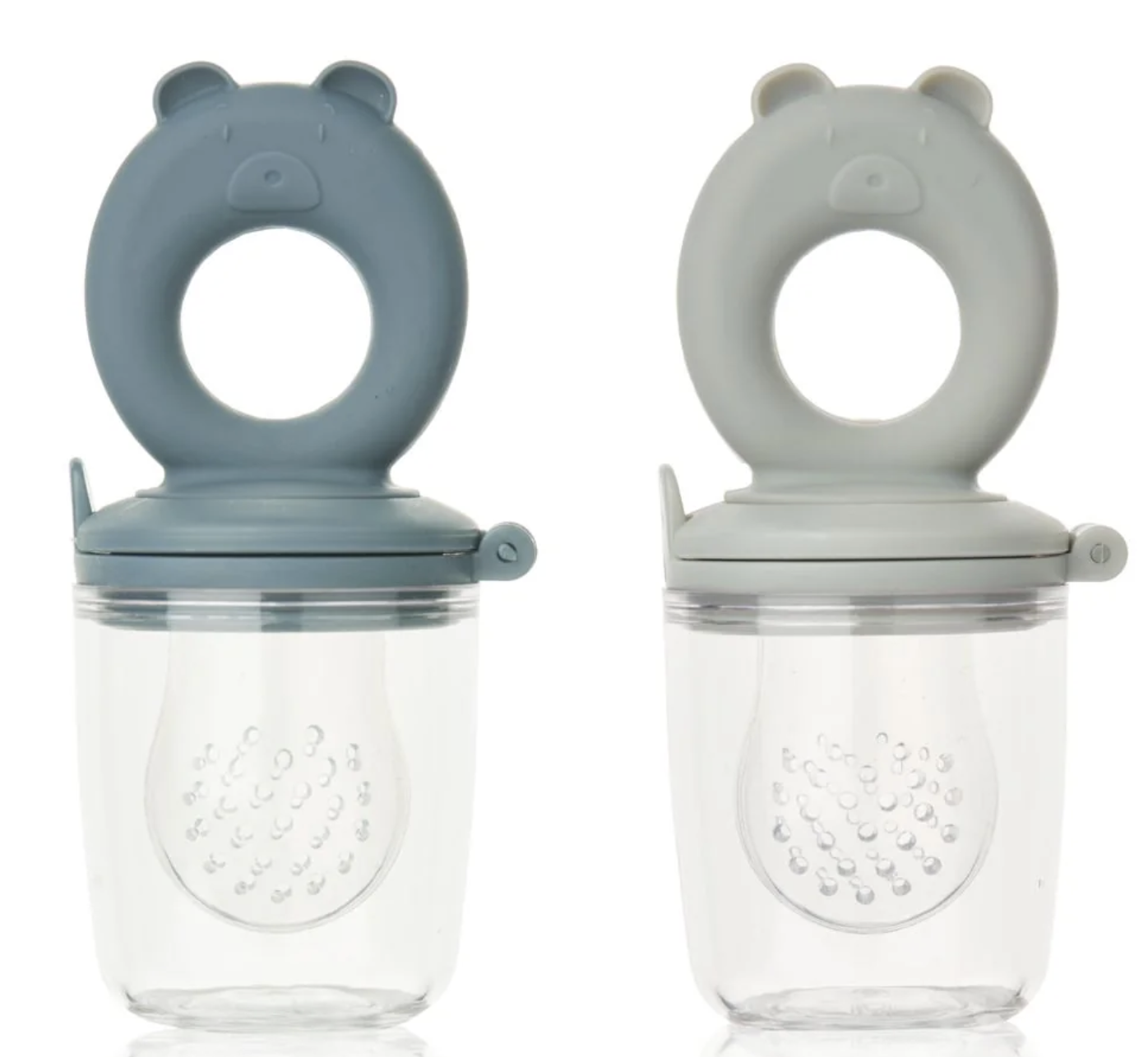 Lot de 2 Grignoteurs Miranda Whale Blue & Dove Blue