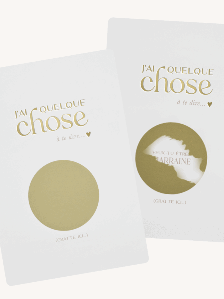 Carte à gratter- veux-tu être marraine?