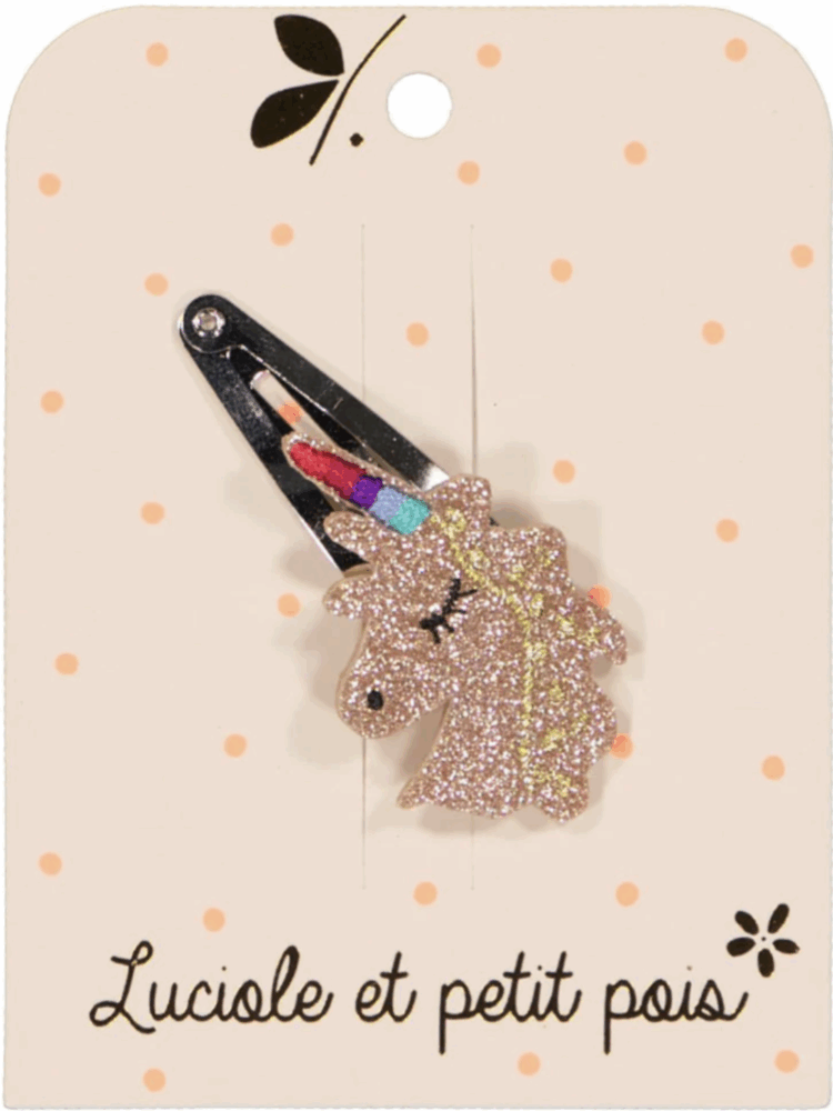 Barrette licorne