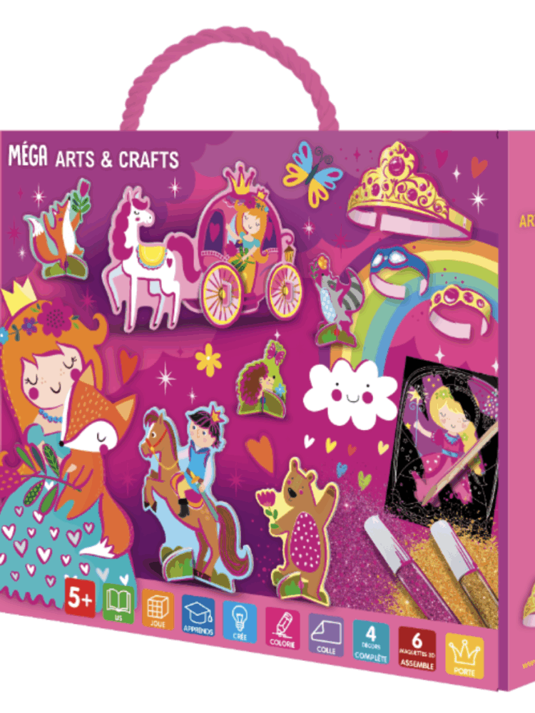 Méga box arts & crafts Les princesses