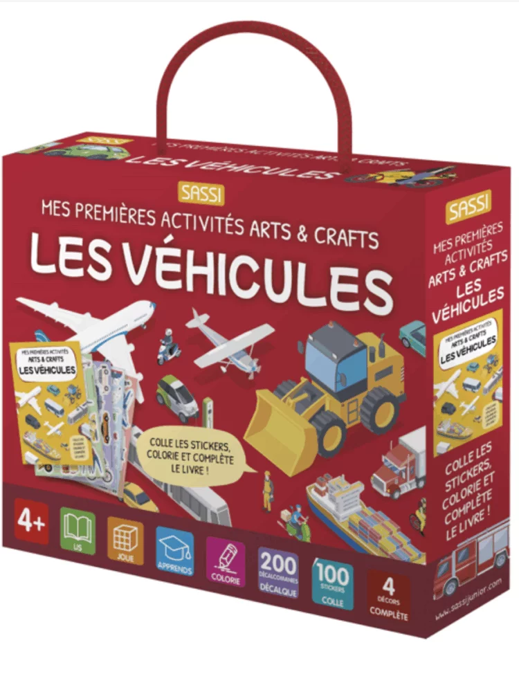 Mes premières activités arts & crafts. Les véhicules