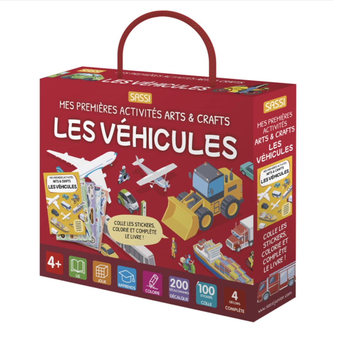 Mes premières activités arts & crafts. Les véhicules