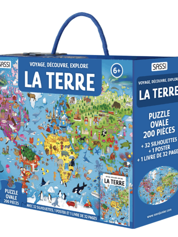 Voyage, découvre, explore La terre