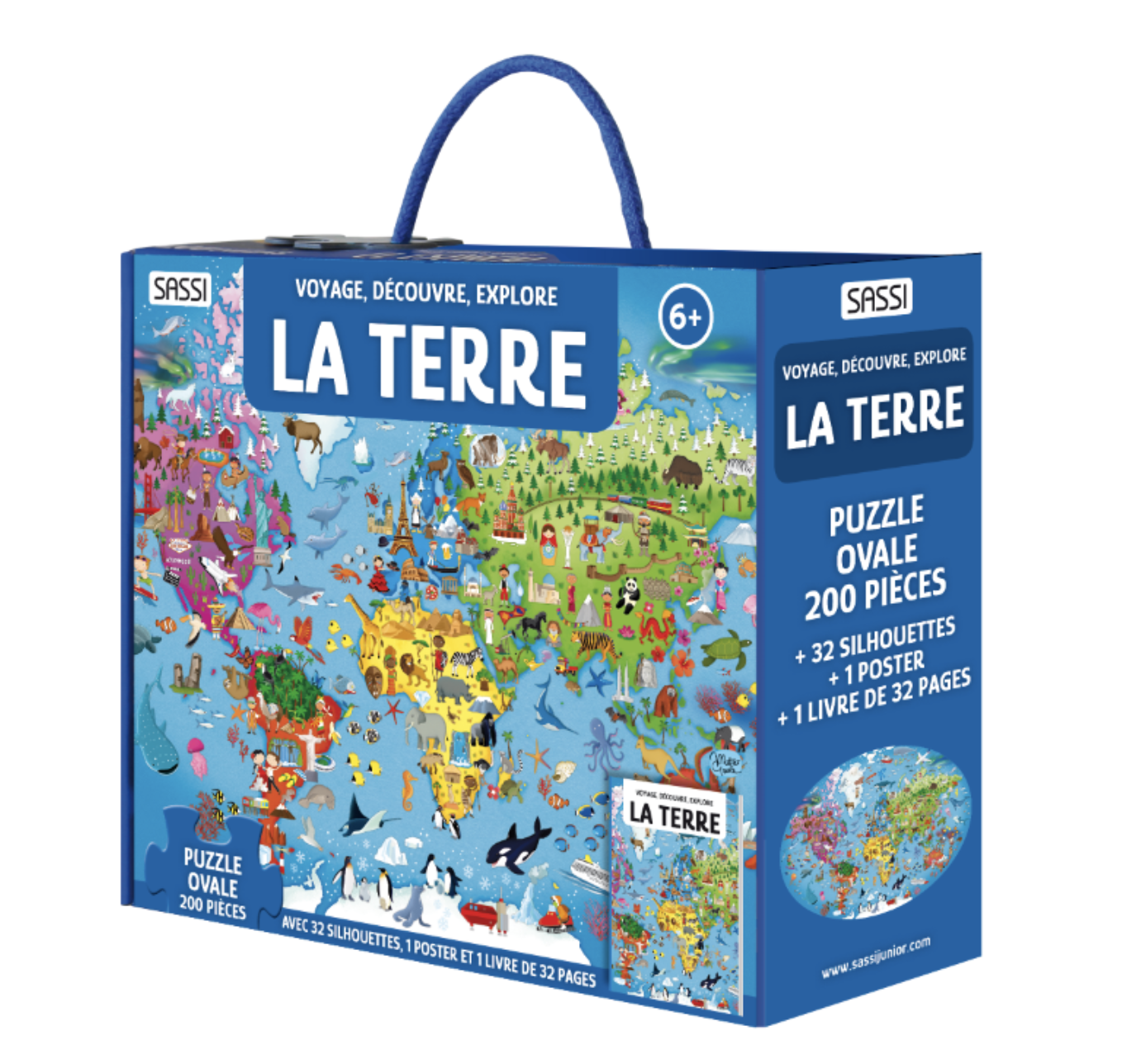 Voyage, découvre, explore La terre