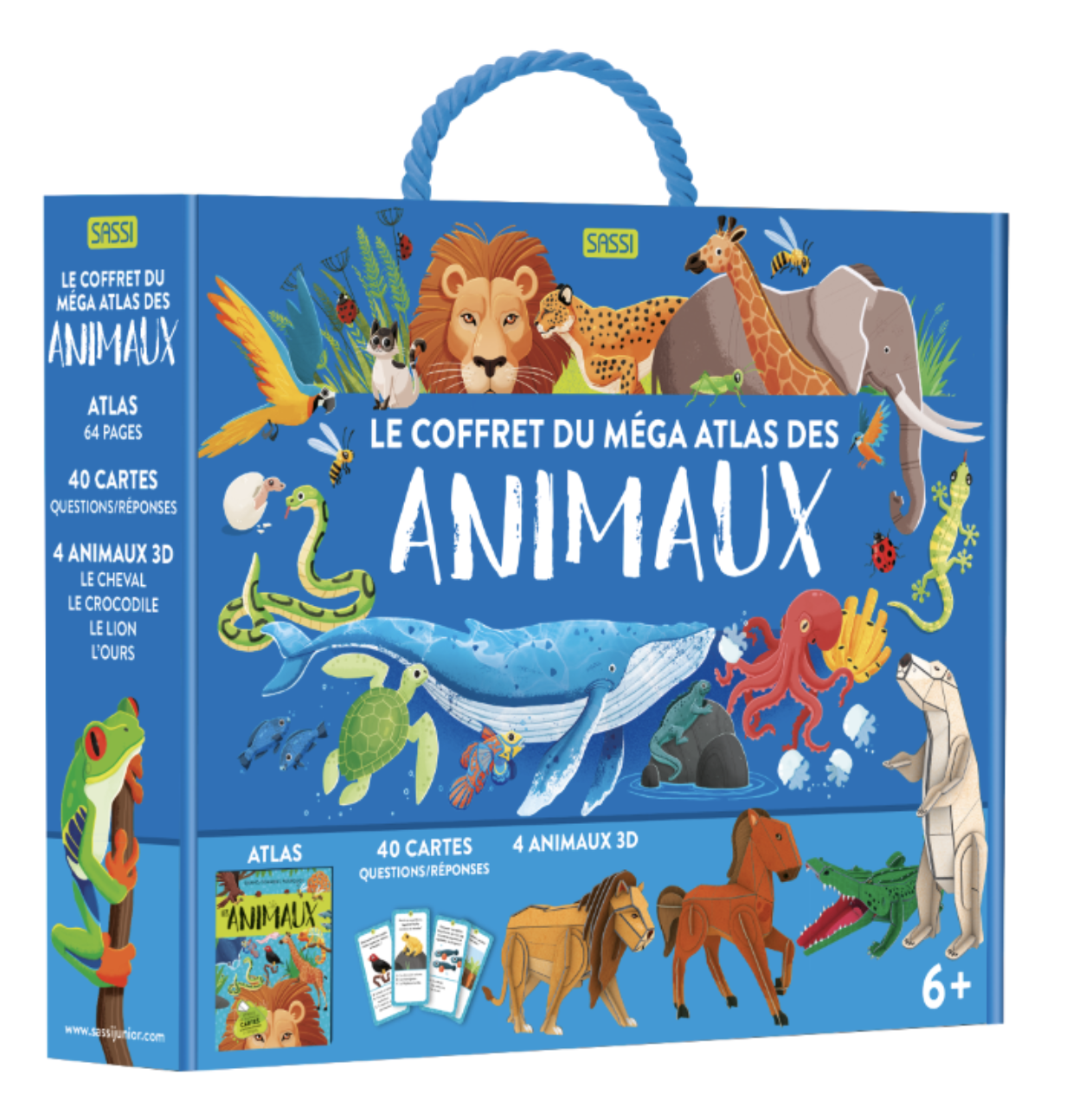 Le coffret du méga atlas des animaux