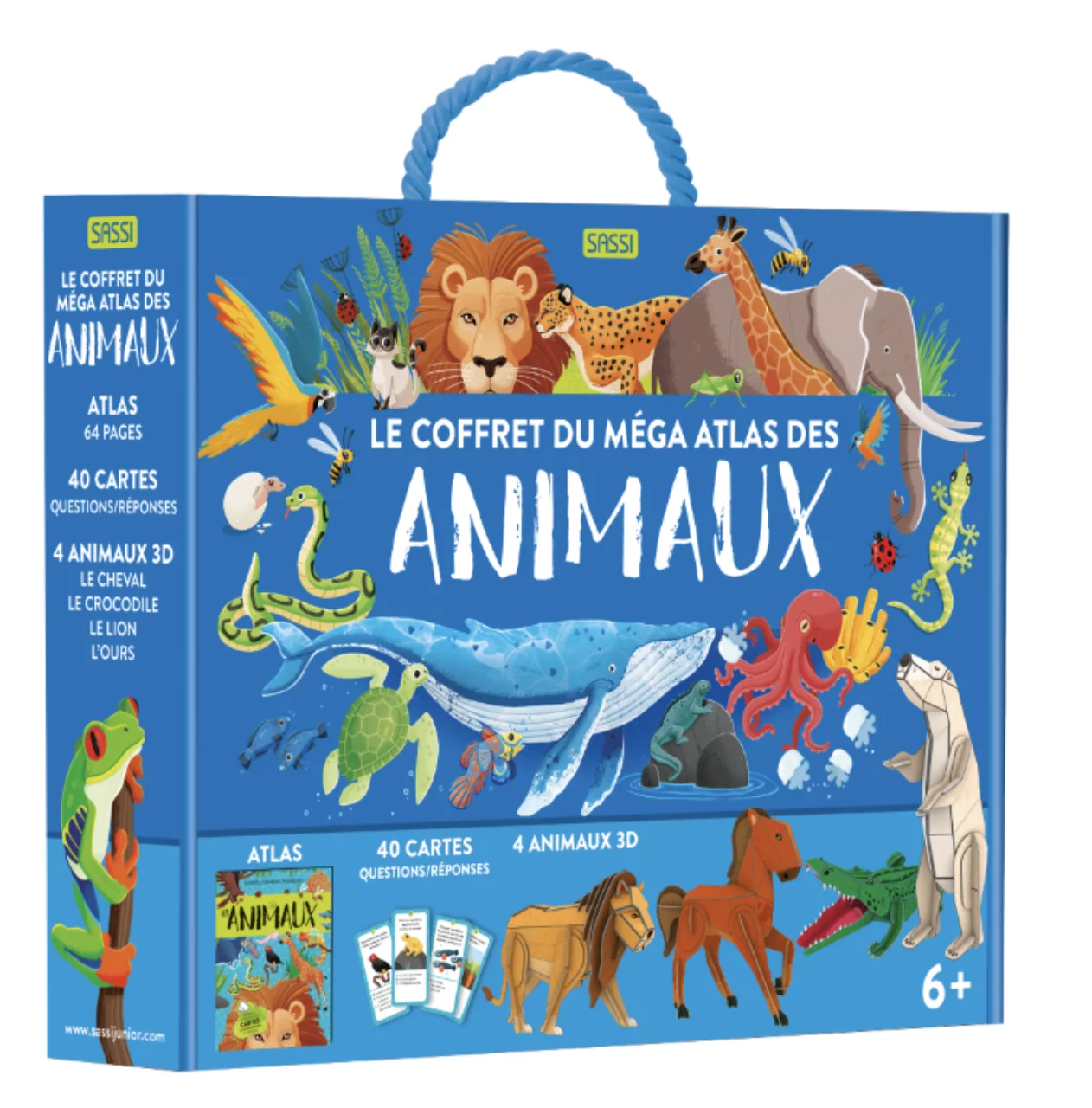 Le coffret du méga atlas des animaux