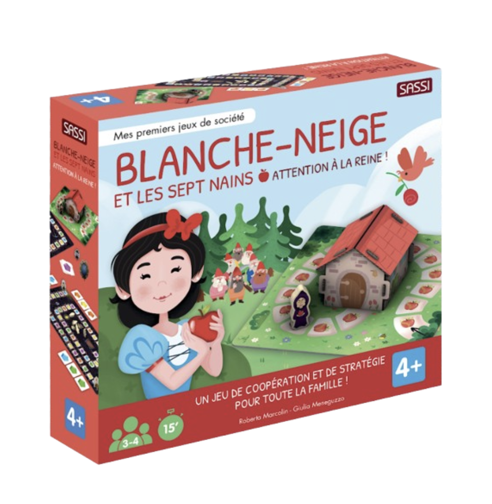 Mes premiers jeux de société. Blanche-Neige et les sept nains. Attention à la reine !